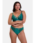 Soutien-gorge Romance vert émeraude