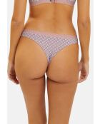 Tanga Ambitieuse imprimé graphique artistique