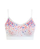 Brassière sans armatures Zen Fantaisie imprimé pétales zen