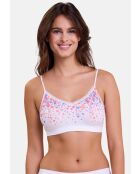 Brassière sans armatures Zen Fantaisie imprimé pétales zen