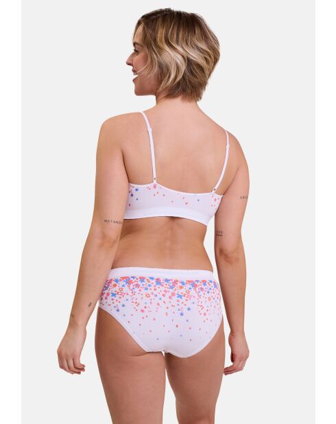 Brassière sans armatures Zen Fantaisie imprimé pétales zen