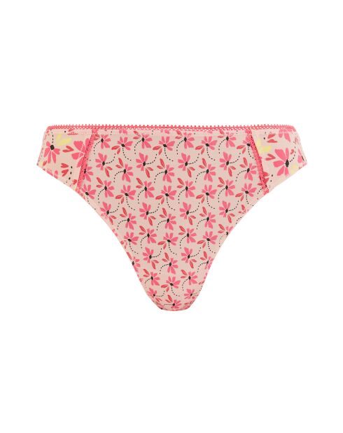 Tanga Trépidante imprimé illusion florale