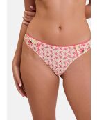 Tanga Trépidante imprimé illusion florale