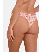 Tanga Trépidante imprimé illusion florale