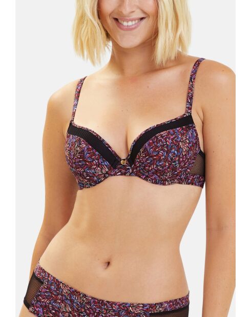 Soutien-gorge Merveilleuse Pop imprimé graphique explosif