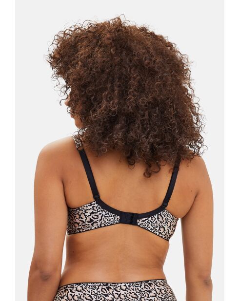 Soutien-gorge Salma imprimé guépard