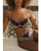 Soutien-gorge Salma imprimé guépard
