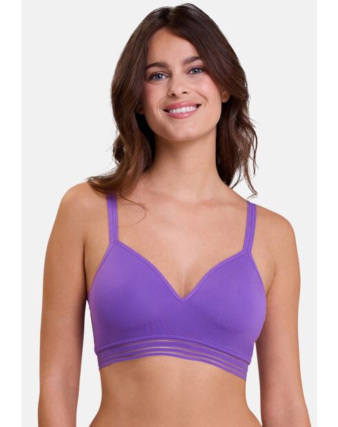 Brassière Zen Light royal lilas