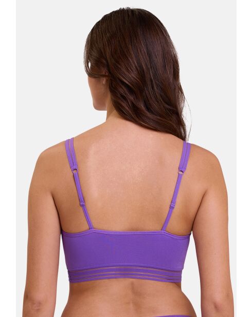 Brassière Zen Light royal lilas