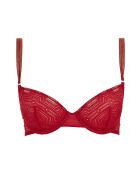 Soutien-gorge Somptueuse rouge dahlia