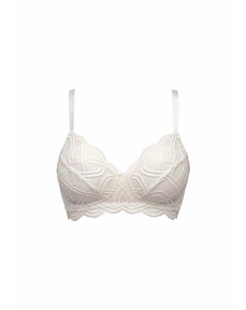 Soutien-gorge emboitant sans armatures Elise ivoire