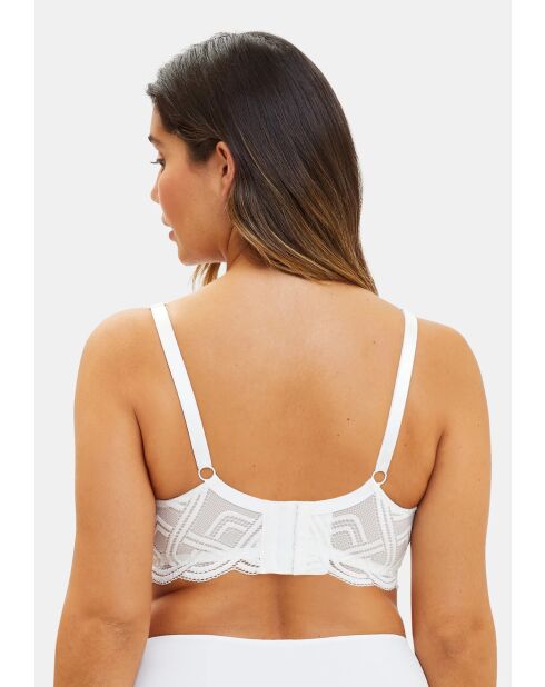 Soutien-gorge emboitant sans armatures Elise ivoire