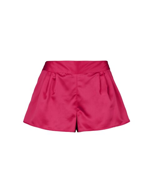 Short homewear Glam Chic rose rouge