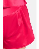 Short homewear Glam Chic rose rouge