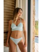 Brassière Zen Light Dentelle turquoise pastel