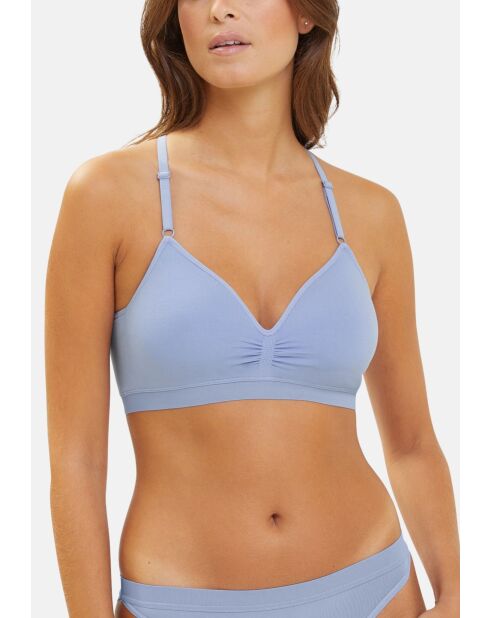 Brassière Zen Light Dentelle violet de perse