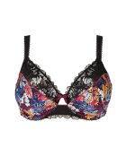 Soutien-gorge Mathilde imprimé vegetal jungle noir