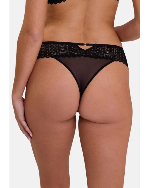 Tanga Secrète noir