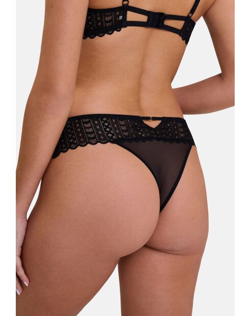 Tanga Secrète noir