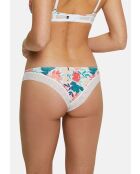 Tanga Intrépide imprimé floral romantique