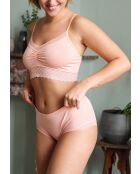 Brassière sans armatures Zen Dentelle fleur du desert chine