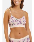Brassière sans armatures Zen Fantaisie imprimé feuillage zen