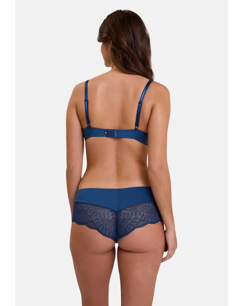 Soutien-gorge Fidèle navy pivoine bleu
