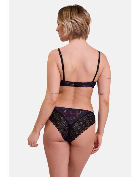 Soutien-gorge Talentueuse imprimé graphique cercles colorés