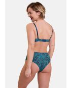 Soutien-gorge Espiègle imprimé liberty bleu