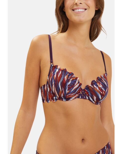 Soutien-gorge Gracieuse Pop imprimé camouflage charmant