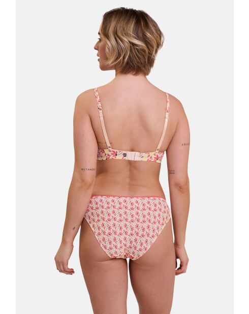 Soutien-gorge Trépidante imprimé illusion florale