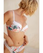 Soutien-gorge Intrépide imprimé floral romantique