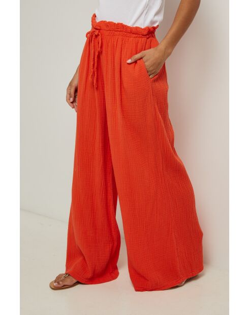 Pantalon Béatrice rouge