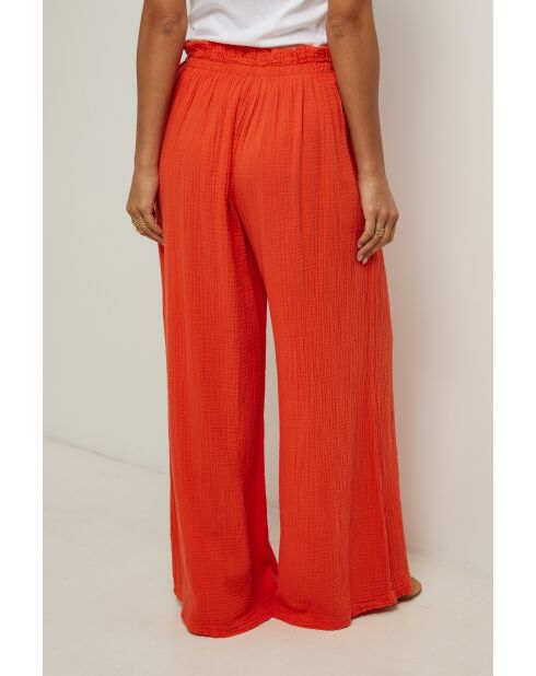 Pantalon Béatrice rouge