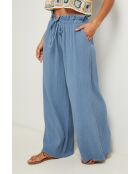 Pantalon Camille indigo