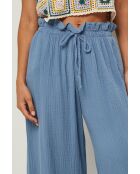 Pantalon Camille indigo