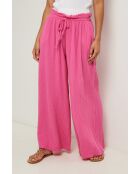 Pantalon Adélaïde rose