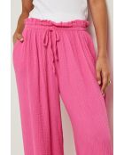 Pantalon Adélaïde rose