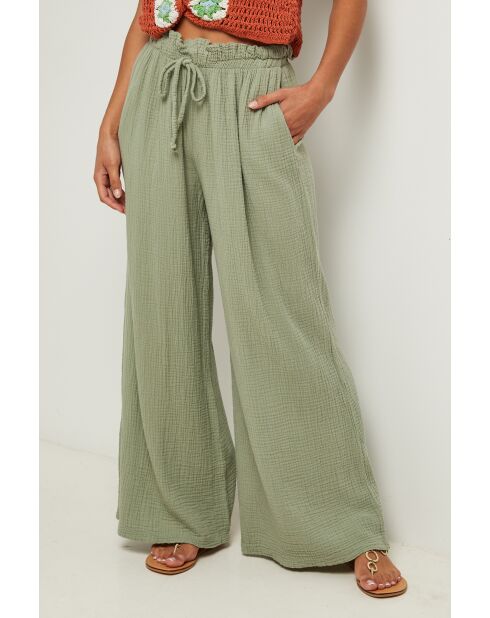 Pantalon Giorgia kaki