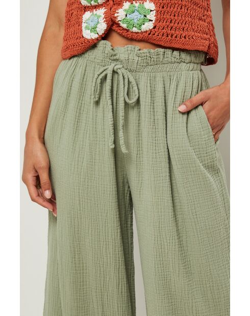 Pantalon Giorgia kaki