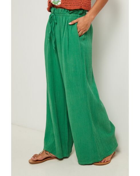 Pantalon Rose vert