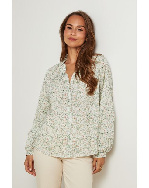 Chemise Dahlia vert