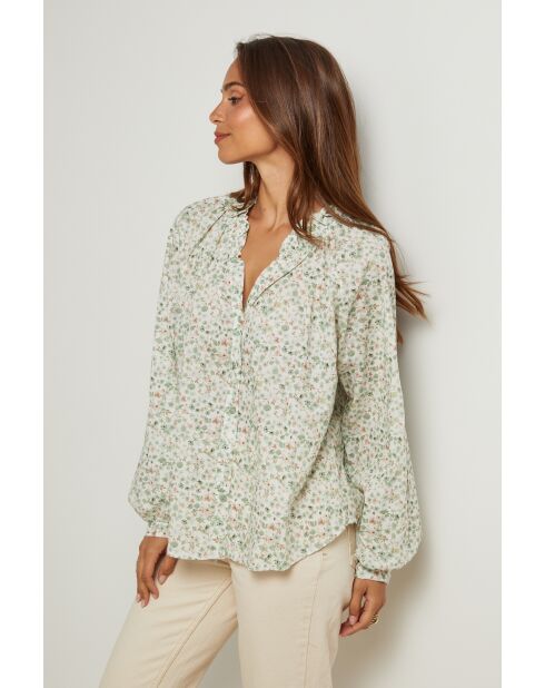 Chemise Dahlia vert