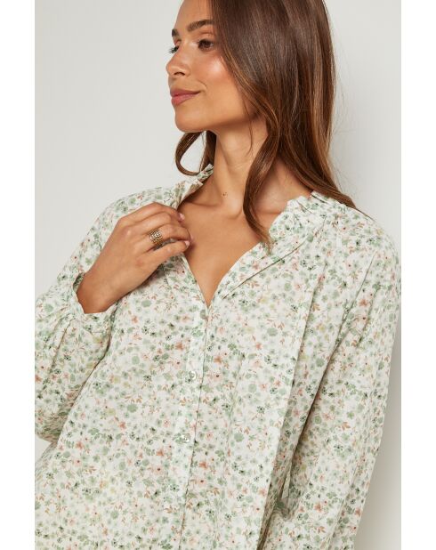 Chemise Dahlia vert