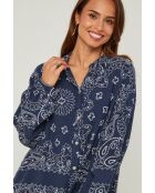 Chemise Delilah marine