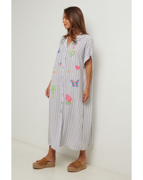 Robe Chemise Victoria blanche