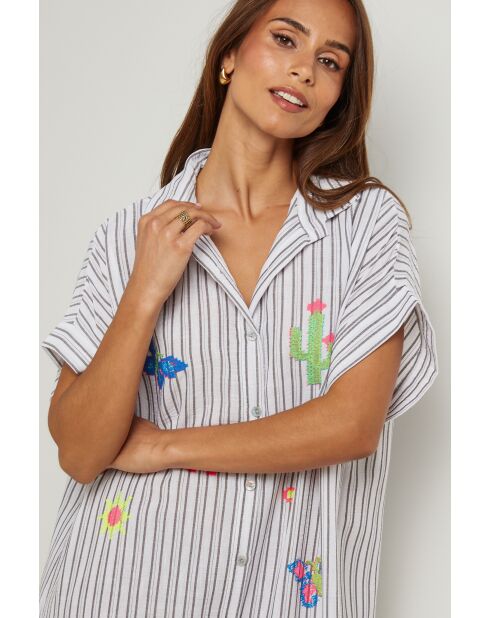Robe Chemise Victoria blanche