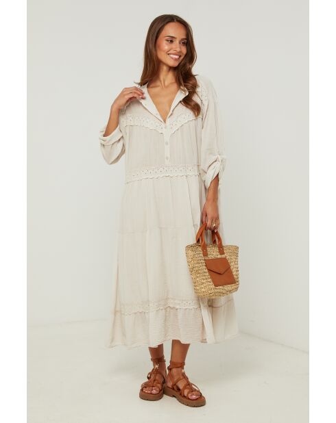 Robe Ava beige