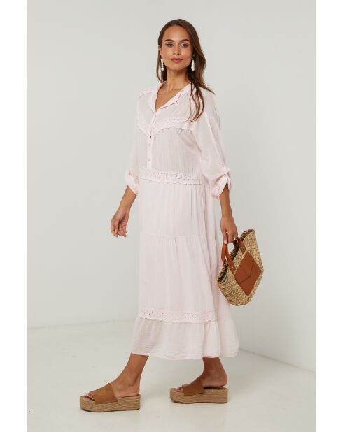 Robe Tess rose