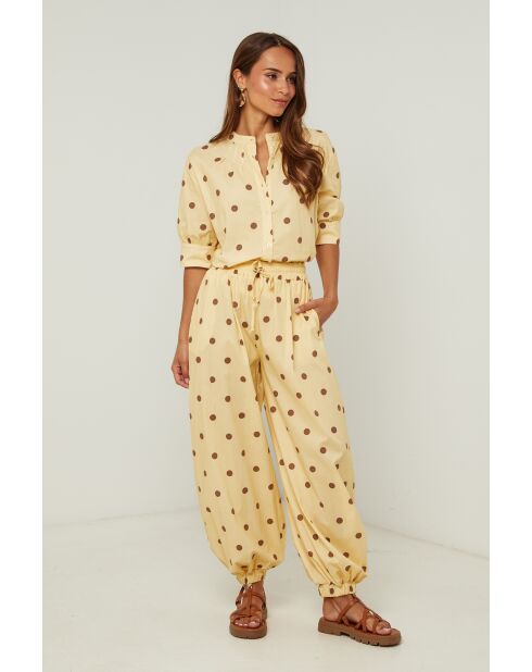 Chemise Morgane jaune